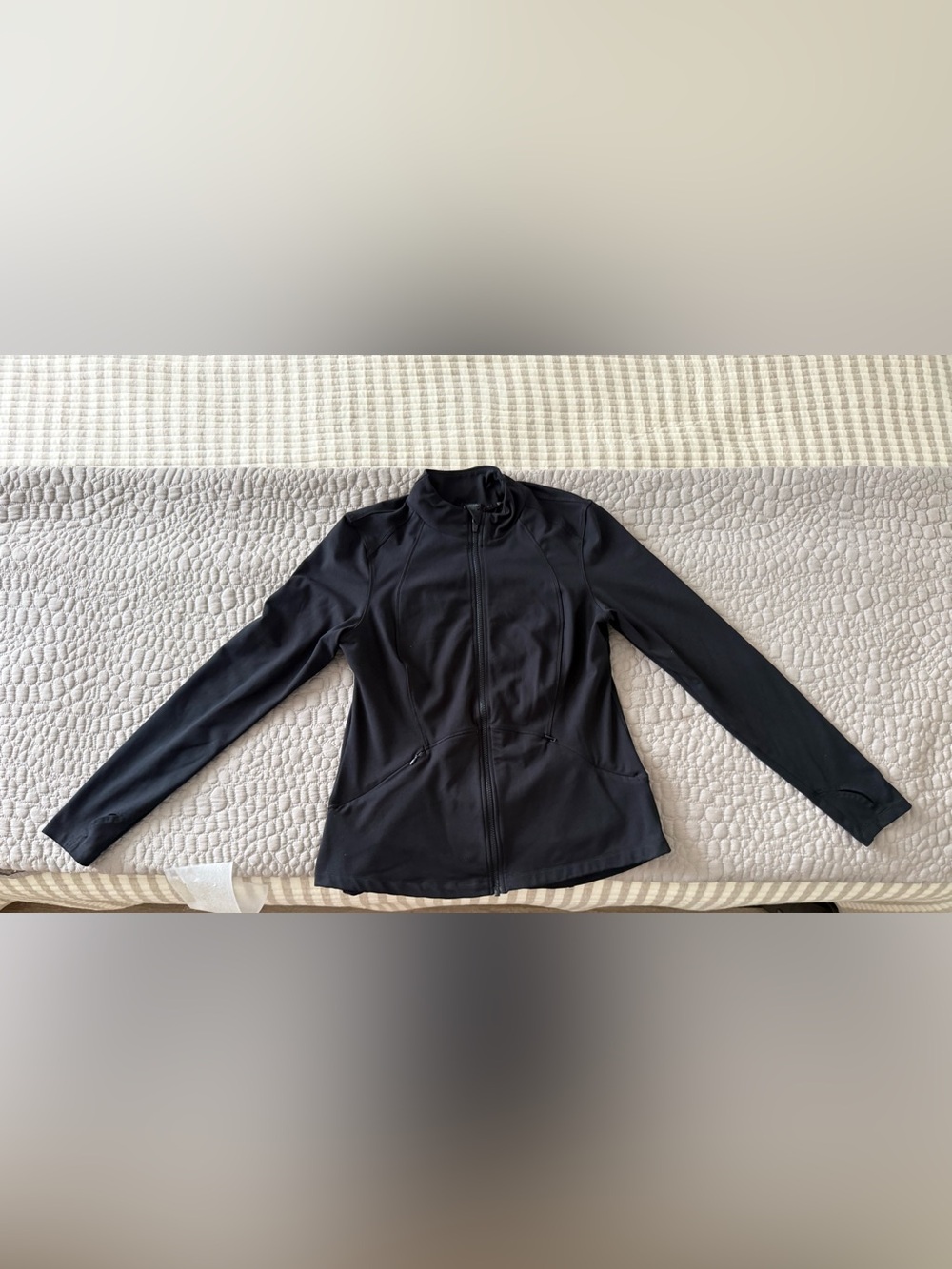 Spyder Women's Black Full-Zip Utility Jacket with Stand Collar
